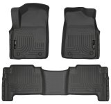 Husky Liners 2011 Infiniti QX56 WeatherBeater Combo Black Floor Liners thumbnail 6