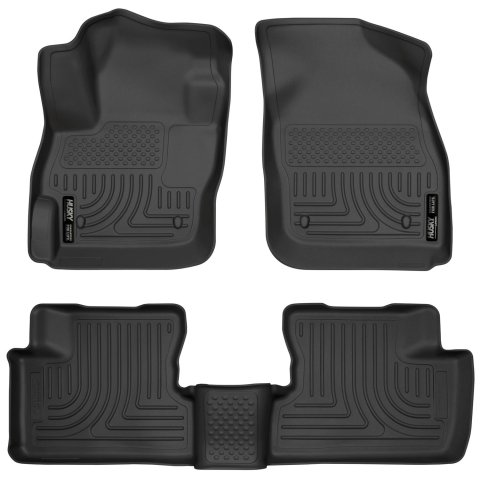 Husky Liners 10-12 Mazda 3 WeatherBeater Combo Black Floor Liners thumbnail 1