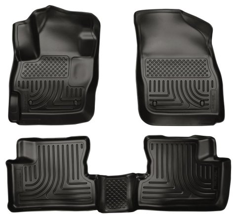 Husky Liners 10-12 Mazda 3 WeatherBeater Combo Black Floor Liners thumbnail 6