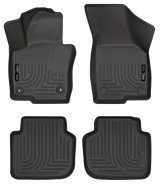 Husky Liners 2012 Volkswagen Passat WeatherBeater Combo Black Floor Liners thumbnail 1