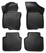 Husky Liners 2012 Volkswagen Passat WeatherBeater Combo Black Floor Liners thumbnail 3