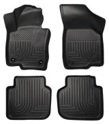 Husky Liners 2012 Volkswagen Passat WeatherBeater Combo Black Floor Liners thumbnail 6