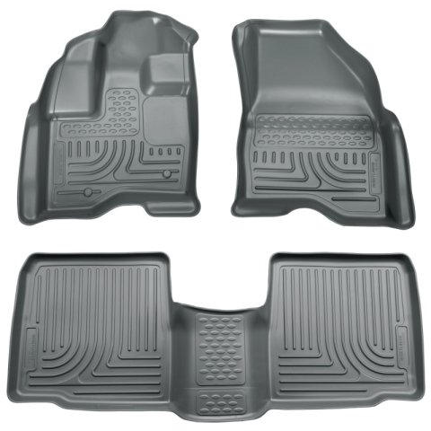 Husky Liners 09-13 Lincoln MKS WeatherBeater Combo Black Floor Liners thumbnail 2