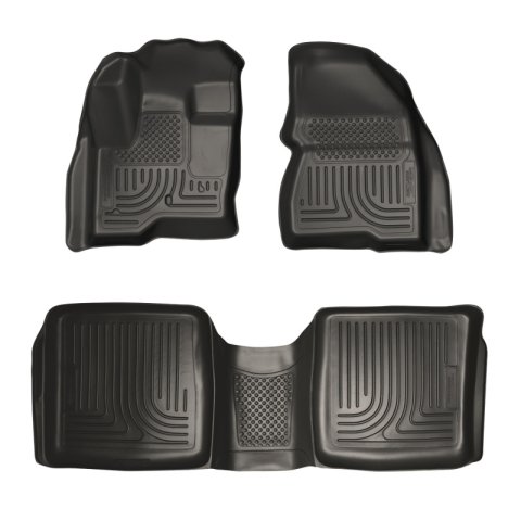 Husky Liners 09-12 Ford Flex/10-12 Lincoln MKT WeatherBeater Combo Black Floor Liners thumbnail 2
