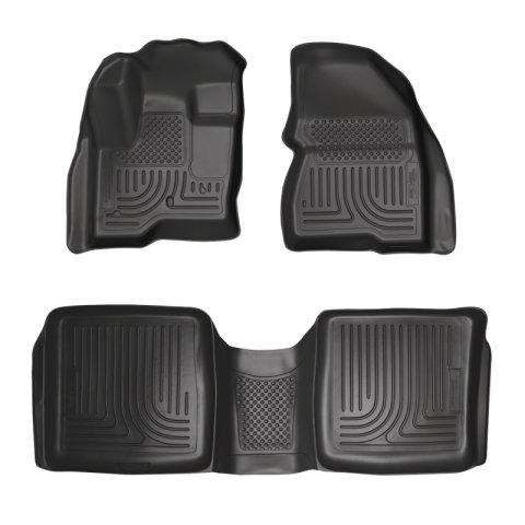 Husky Liners 09-12 Ford Flex/10-12 Lincoln MKT WeatherBeater Combo Black Floor Liners thumbnail 3