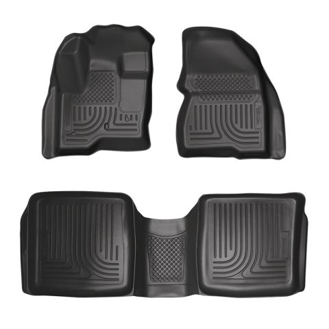 Husky Liners 09-12 Ford Flex/10-12 Lincoln MKT WeatherBeater Combo Black Floor Liners thumbnail 5