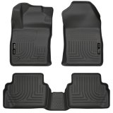 Husky Liners 11-12 Ford Fiesta WeatherBeater Combo Black Floor Liners thumbnail 7