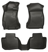Husky Liners 10-12 Subaru Legacy/Outback WeatherBeater Combo Black Floor Liners thumbnail 3