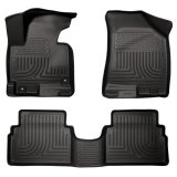 Husky Liners 11-12 Kia Sportage WeatherBeater Combo Black Floor Liners thumbnail 4