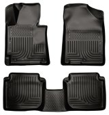 Husky Liners 2011 Hyundai Elantra WeatherBeater Combo Black Floor Liners thumbnail 1