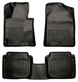 Husky Liners 2011 Hyundai Elantra WeatherBeater Combo Black Floor Liners thumbnail 2