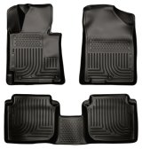 Husky Liners 2011 Hyundai Elantra WeatherBeater Combo Black Floor Liners thumbnail 7