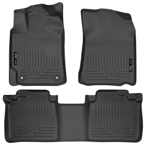 Husky Liners 2012 Toyota Camry WeatherBeater Combo Black Floor Liners thumbnail 1