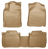 Husky Liners 2012 Toyota Camry WeatherBeater Combo Tan Floor Liners thumbnail 2