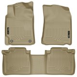 Husky Liners 2012 Toyota Camry WeatherBeater Combo Tan Floor Liners thumbnail 3
