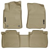 Husky Liners 2012 Toyota Camry WeatherBeater Combo Tan Floor Liners thumbnail 5