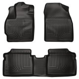 Husky Liners 10-12 Toyota Prius WeatherBeater Combo Black Floor Liners thumbnail 2