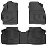 Husky Liners 10-12 Toyota Prius WeatherBeater Combo Black Floor Liners thumbnail 7