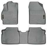 Husky Liners 10-12 Toyota Prius WeatherBeater Combo Gray Floor Liners thumbnail 6