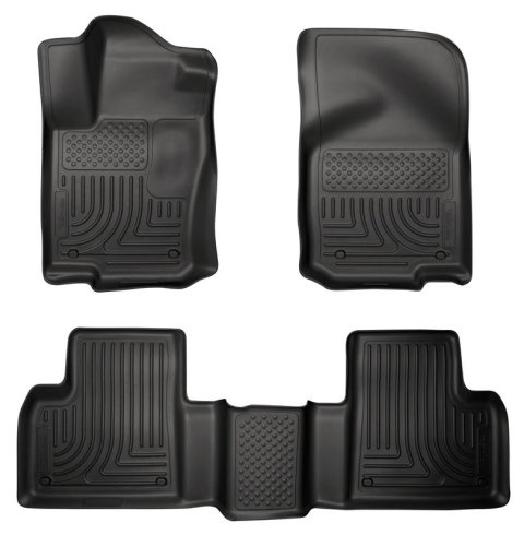 Husky Liners 2012 Mercedes ML350 WeatherBeater Combo Black Floor Liners thumbnail 3