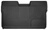 Husky Liners 09-12 Ford F-150 Super Crew WeatherBeater Black Rear Cargo Liner thumbnail 1