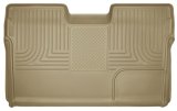 Husky Liners 09-12 Ford F-150 Super Crew WeatherBeater Tan Rear Cargo Liner thumbnail 1