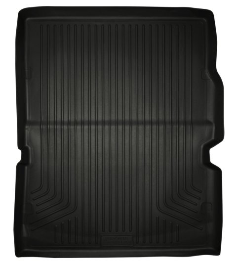 Husky Liners 11-22 Dodge Durango WeatherBeater (Over Folded 3rd Row) Black Rear Cargo Liner thumbnail 5