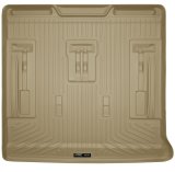Husky Liners 07-13 GM Escalade/Suburban/Yukon WeatherBeater Tan Rear Cargo Liners thumbnail 1
