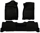 Husky Liners 07-13 GM Escalade/Suburban/Yukon WeatherBeater Black Front & 2nd Seat Floor Liners thumbnail 4