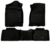Husky Liners 07-13 GM Escalade ESV/Avalanche/Suburban WeatherBeater Black Front/2nd Row Floor Liners thumbnail 3