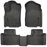 Husky Liners 11-13 Dodge Durango / 11-13 Jeep Grand Cherokee WeatherBeater Combo Black Floor Liners thumbnail 3
