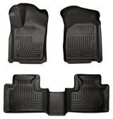 Husky Liners 11-13 Dodge Durango / 11-13 Jeep Grand Cherokee WeatherBeater Combo Black Floor Liners thumbnail 5