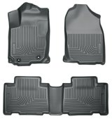 Husky Liners 2013 Honda Accord WeatherBeater Black Front & 2nd Seat Floor Liners (4-Door Sedan Only) thumbnail 4