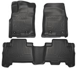 Husky Liners 2013 Toyota 4Runner WeatherBeater Black Front & 2nd Seat Floor Liners thumbnail 3