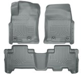 Husky Liners 2013 Toyota 4Runner WeatherBeater Grey Front & 2nd Seat Floor Liners thumbnail 1