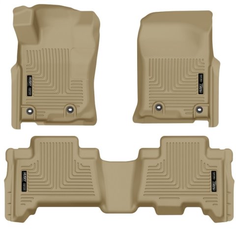 Husky Liners 2013 Toyota 4Runner WeatherBeater Tan Front & 2nd Seat Floor Liners thumbnail 5