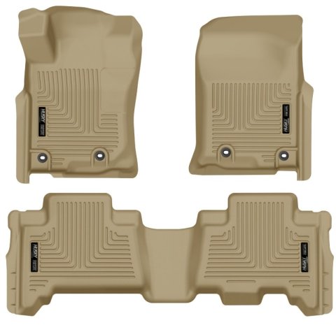 Husky Liners 2013 Toyota 4Runner WeatherBeater Tan Front & 2nd Seat Floor Liners thumbnail 6