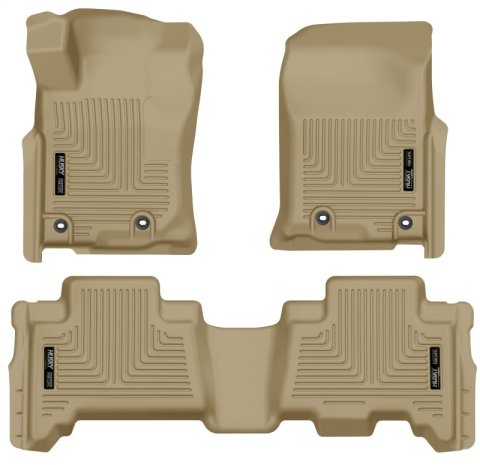 Husky Liners 2013 Toyota 4Runner WeatherBeater Tan Front & 2nd Seat Floor Liners thumbnail 7
