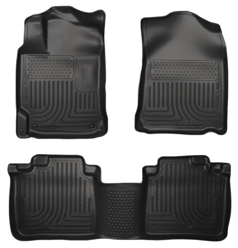 Husky Liners 10-13 Lexus RX350/RX450h WeatherBeater Black Front & 2nd Seat Floor Liners thumbnail 3