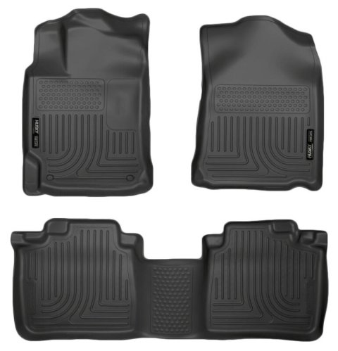 Husky Liners 10-13 Lexus RX350/RX450h WeatherBeater Black Front & 2nd Seat Floor Liners thumbnail 4