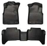 Husky Liners 05-13 Toyota Tacoma WeatherBeater Combo Black Floor Liners thumbnail 3
