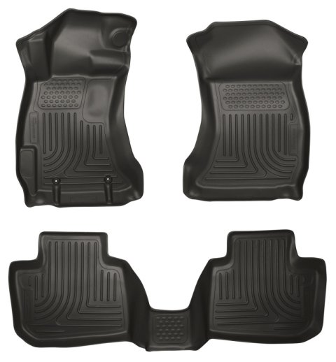 Husky Liners 13 Subaru Legacy/Outback WeatherBeater Front & 2nd Seat Black Floor Liners thumbnail 2