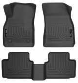 Husky Liners 13 Chevy Malibu WeatherBeater Black Front & 2nd Seat Floor Liners thumbnail 1