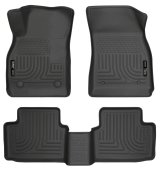 Husky Liners 13 Chevy Malibu WeatherBeater Black Front & 2nd Seat Floor Liners thumbnail 2