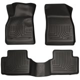 Husky Liners 13 Chevy Malibu WeatherBeater Black Front & 2nd Seat Floor Liners thumbnail 3