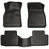 Husky Liners 13 Chevy Malibu WeatherBeater Black Front & 2nd Seat Floor Liners thumbnail 5