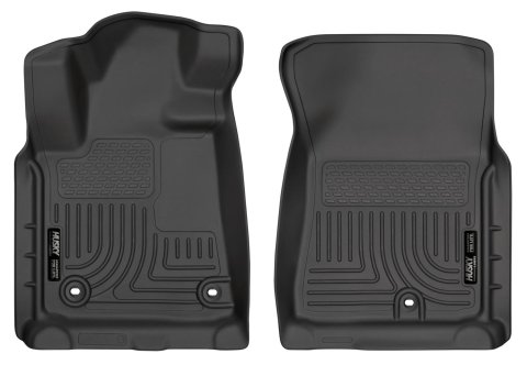 Husky Liners 12-13 Toyota Tundra Weatherbeater Black Front Floor Liners thumbnail 1