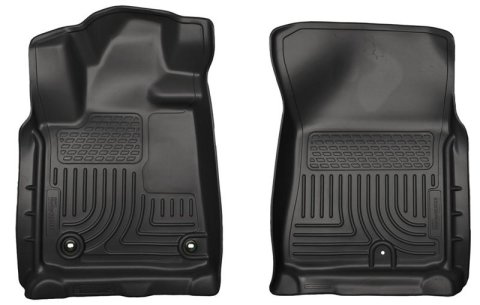 Husky Liners 12-13 Toyota Tundra Weatherbeater Black Front Floor Liners thumbnail 3
