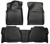 Husky Liners 12-13 Toyota Tundra Weatherbeater Black Front & 2nd Seat Floor Liners thumbnail 5