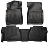 Husky Liners 12-13 Toyota Tundra Weatherbeater Black Front & 2nd Seat Floor Liners thumbnail 6